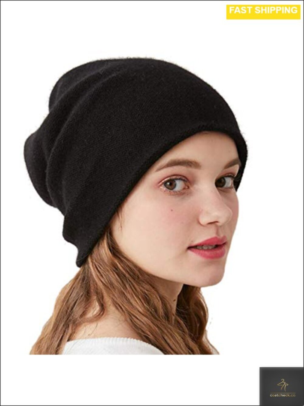 Double Layered 100% Cashmere Beanie High-Performance Ski Beanie